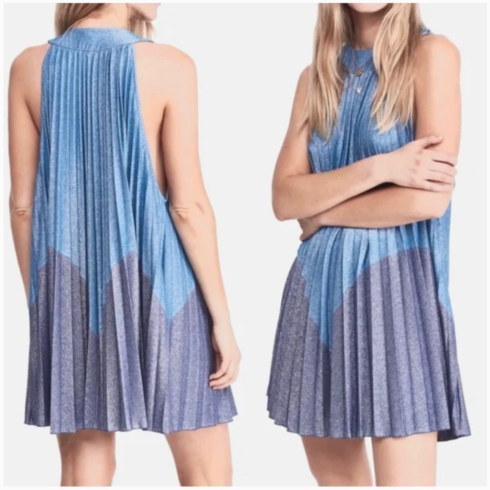 NWOT FREE PEOPLE Pleated Accordion Dress FINAL SALE!